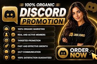 organic your discord server promotion,advertising to boost real targeted members