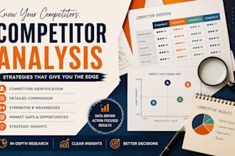 do competitor analysis and competitive market research for your business
