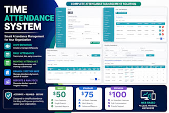 develop a time attendance system