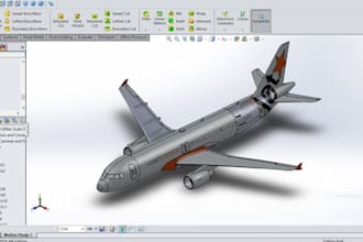 create fusion 360 aerospace cad models, engineering and technical drawings