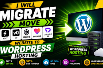migrate move bolt v0 relume durable lovable ai website to wordpress hosting