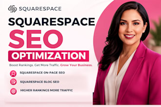 do squarespace SEO optimization and on page optimization for your website