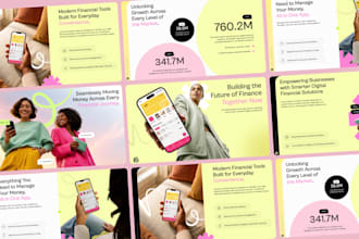 design a powerpoint template, pitch deck and google slides design