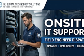 provide professional onsite IT support and field engineer services