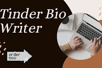 be your tinder bio writer