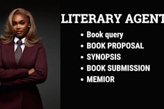 find literary agent, write query letter, synopsis, book proposal,