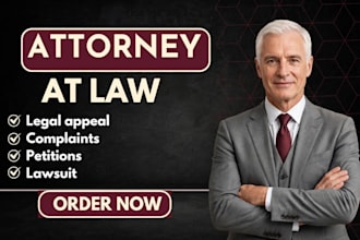 draft legal motions, legal complaints, lawsuits, contracts and legal letters