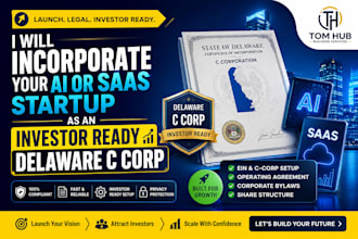 incorporate your ai or saas startup as an investor ready delaware c corp