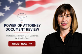 review your power of attorney, poa and estate planning documents