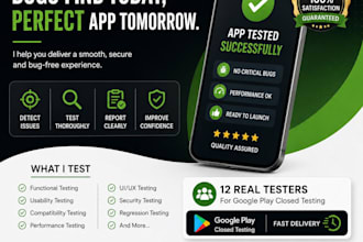 test your website, app, software or game with QA