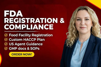 do fda registration, haccp plan and fda food compliance