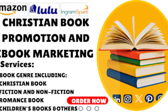amazon book promotion, amazon kindle book marketing, chirstian book promotion