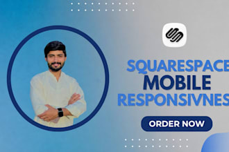 fix squarespace mobile responsiveness, layout and design issues