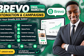 setup brevo email marketing automation brevo campaigns email marketing template