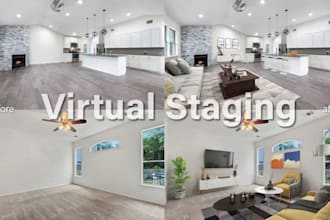 do real estate virtual staging and home digital staging services
