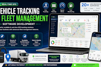 develop gps tracking software for fleet and vehicle management