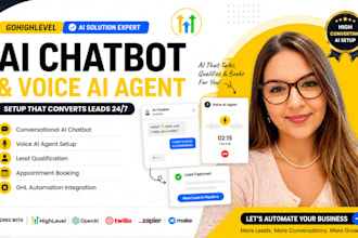 setup gohighlevel ai ghl conversational web chatbot voice ai agent