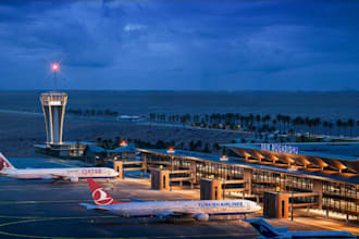 custom high quality airport scenery for msfs 2020 and 2024