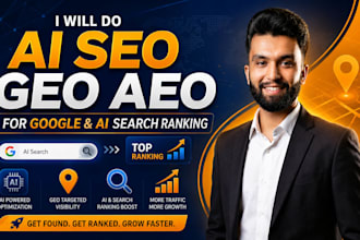 do ai SEO, GEO, aeo for google and ai search ranking