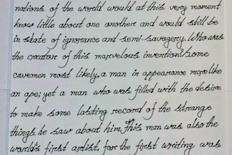 write anything with my beautiful handwriting