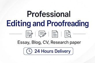 proofread and edit your essay, article, or assignment