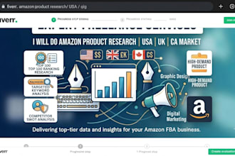 amazon product research and keyword research for fba
