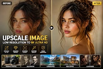 upscale image, enhance photo, sharpen blurry images to HD 4k