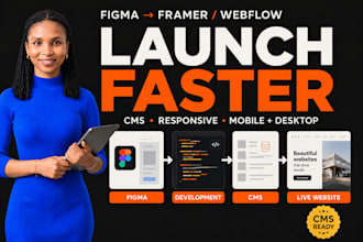 build webflow cms, framer integration, figma to framer webflow designs