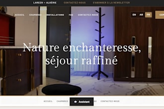 create a modern professional website for your business