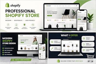 design a professional shopify store