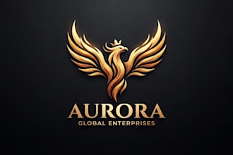 design a powerful phoenix logo for your brand