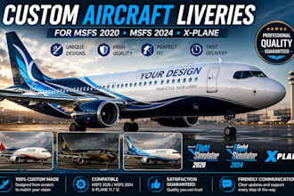 create eric aircraft liveries for msfs 2020 msfs 2024 and xplane