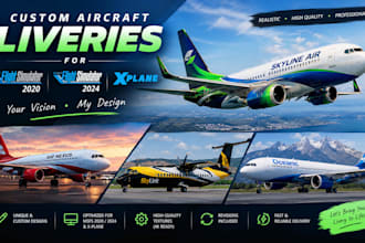 create eric aircraft liveries for msfs 2020 msfs 2024 and xplane