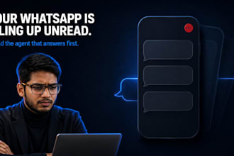 build a whatsapp ai chatbot that answers questions and takes orders