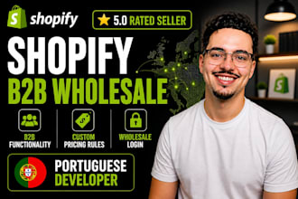 build a shopify b2b wholesale store for your business