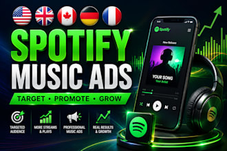 create and run music ads to promote your spotify music