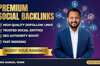 build social entity premium high quality backlinks for SEO