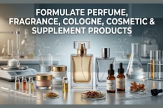 perfume formulation fragrance brand cosmetic chemist supplement cologne oil