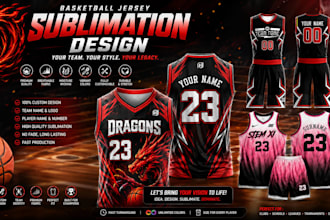 design custom basketball uniforms and sublimation sports jerseys