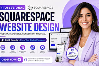 squarespace website design squarespace website redesign squarespace landing page