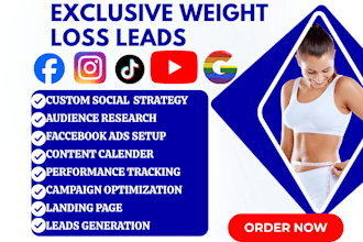 do social medial marketing for weight loss patient health care semaglutide leads