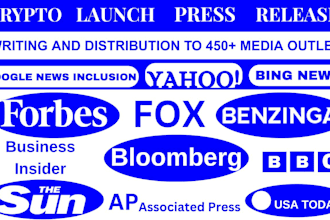 do yahoo press release distribution, submit crypto press release pr writing