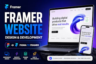 design framer website, figma to framer, framer landing page as framer developer