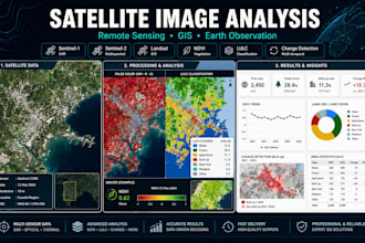perform satellite imagery and remote sensing analysis