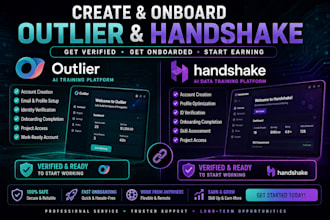 do data annotation, ai training, handshake, outlier and mercor