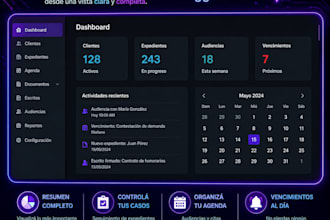 build custom legal software and law firm CRM