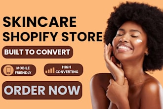 design skincare website beauty website skincare shopify store cosmetics website