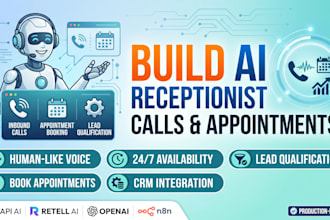 build an ai receptionist for calls and appointments