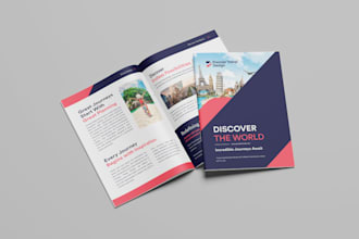 design your company profile and corporate brochure