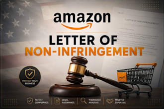 be a consult for your amazon asin non infringement letter